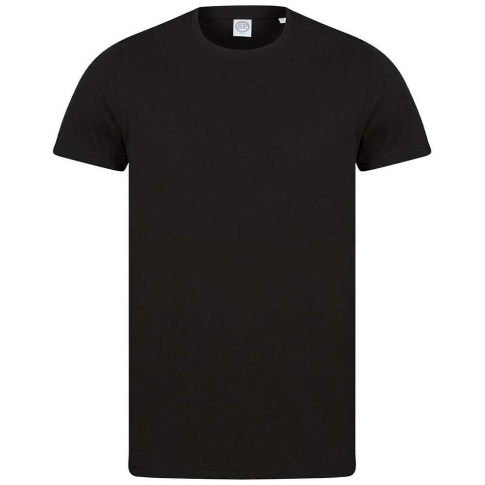 Skinni Fit Unisex Adult T-Shirt / Black